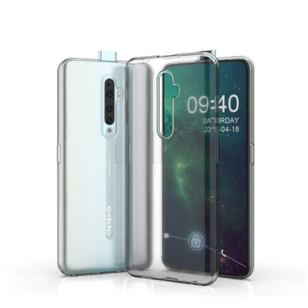 Oppo Reno 2Z Kılıf Zore Süper Silikon Kapak - 2