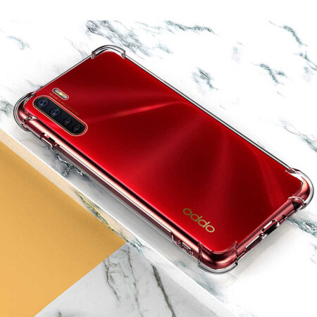 Oppo Reno 3 Kılıf Zore Nitro Anti Shock Silikon - 1