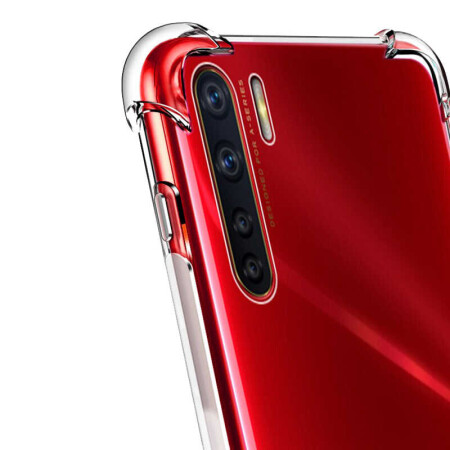 Oppo Reno 3 Kılıf Zore Nitro Anti Shock Silikon - 1