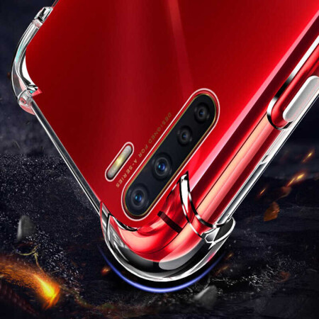 Oppo Reno 3 Kılıf Zore Nitro Anti Shock Silikon - 2