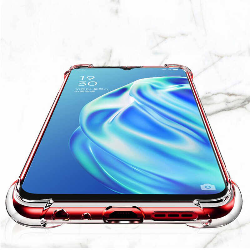 Oppo Reno 3 Kılıf Zore Nitro Anti Shock Silikon - 8