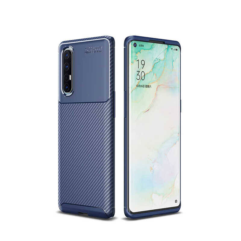 Oppo Reno 3 Pro 5G Kılıf Zore Negro Silikon Kapak - 3