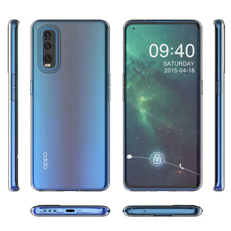 Oppo Reno 3 Pro 5G Kılıf Zore Süper Silikon Kapak - 8