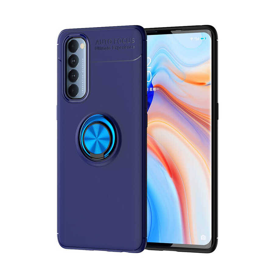 Oppo Reno 4 Pro 4G Kılıf Zore Ravel Silikon Kapak - 28