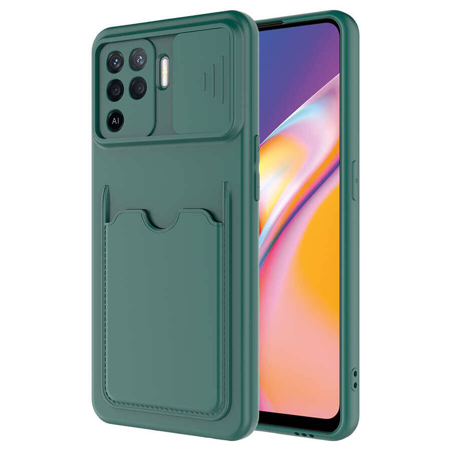 Oppo Reno 5 Lite Kılıf ​Zore Kartix Kapak - 10