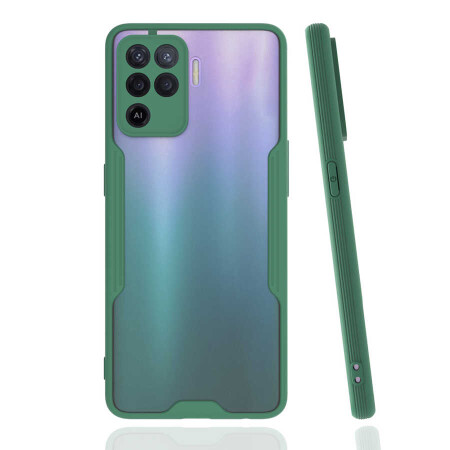 Oppo Reno 5 Lite Kılıf Zore Parfe Kapak - 5