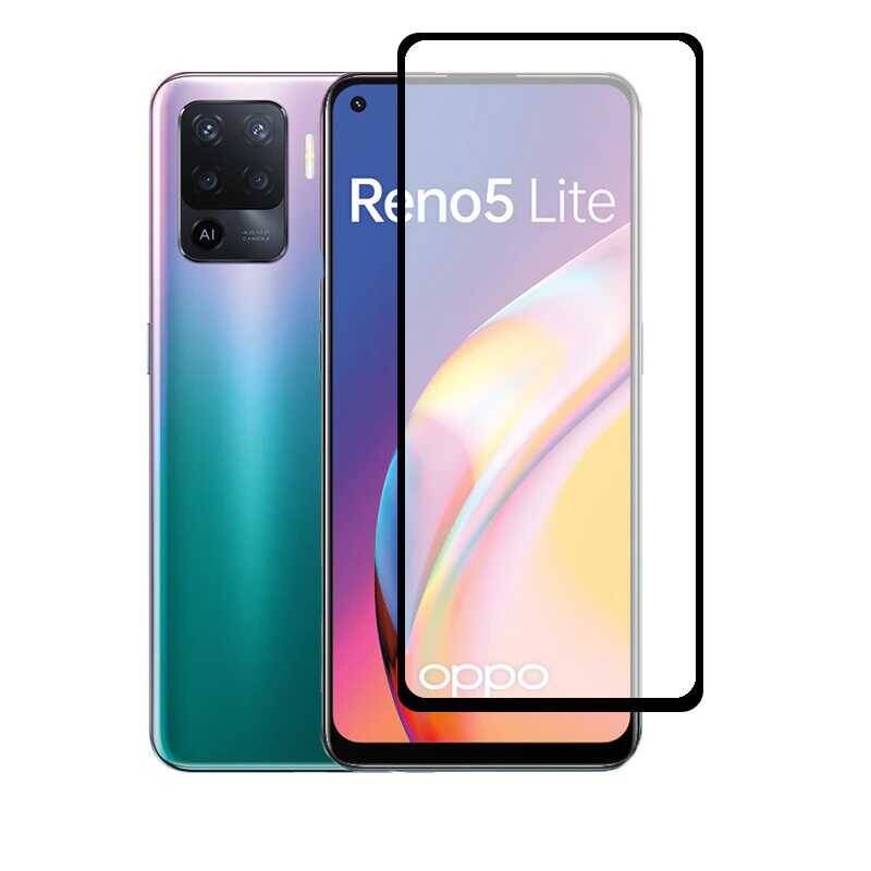 Oppo Reno 5 Lite Zore Kenarları Kırılmaya Dayanıklı Cam Ekran Koruyucu - 2