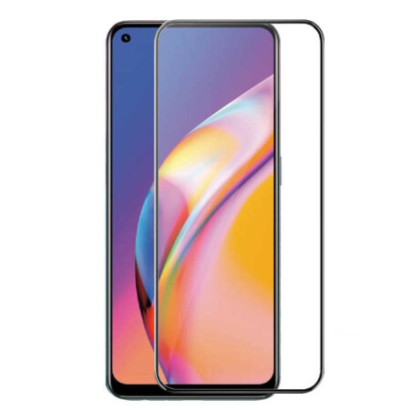 Oppo Reno 5 Lite Zore Kenarları Kırılmaya Dayanıklı Cam Ekran Koruyucu - 1