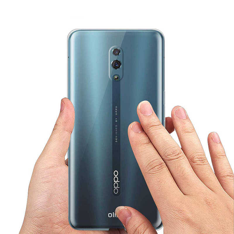 Oppo Reno Kılıf Zore Süper Silikon Kapak - 3