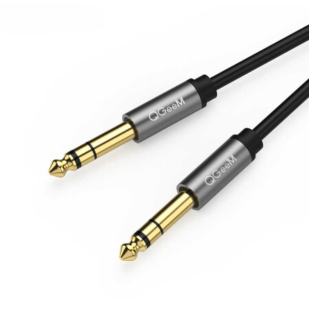 Qgeem QG-AU03 6.35mm Aux Audio Kablo 1.5M - 2