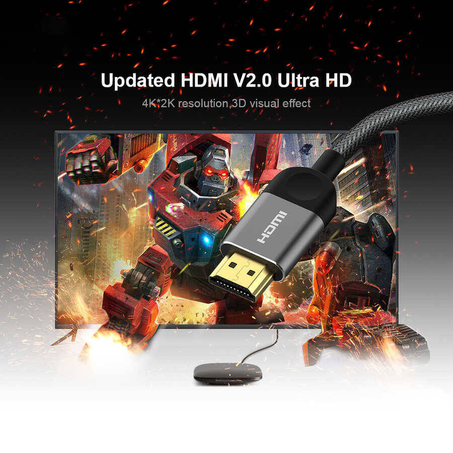 Qgeem QG-AV14 HDMI Kablo 0.5M - 6