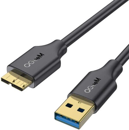 Qgeem QG-CVQ22 Usb To Micro Usb Kablo 0.91M - 2