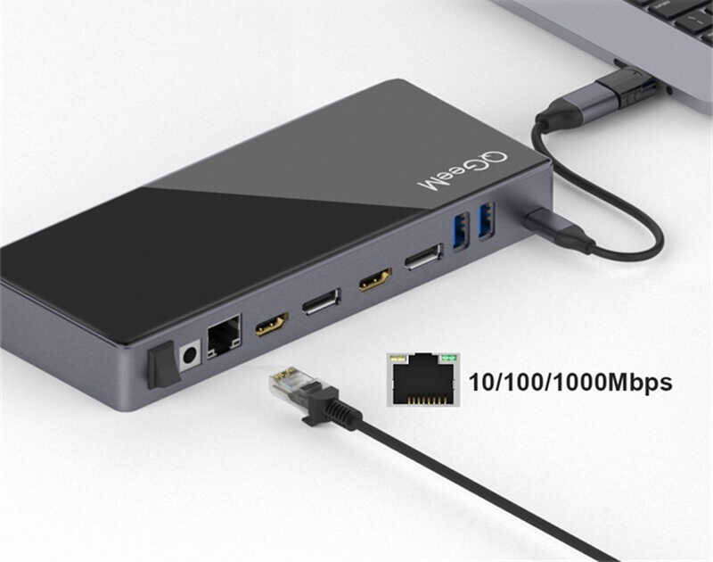 Qgeem QG-D6901 Type-C Usb Hub - 5