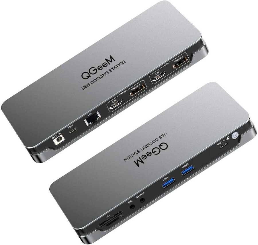 Qgeem QG-D6908 Type-C Usb Hub - 2