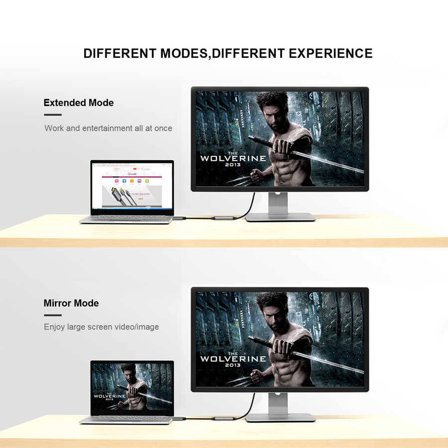 Qgeem QG-HD02 HDMI To Mini Display Port Dönüştürücü - 6