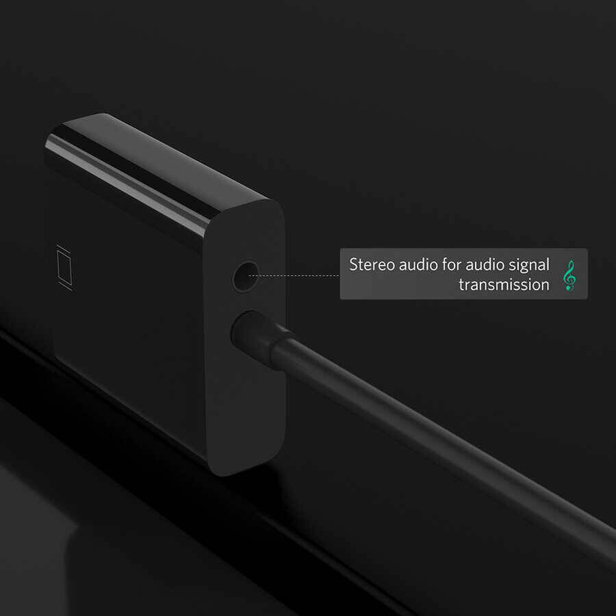 Qgeem QG-HD08 HDMI To VGA Dönüştürücü - 15