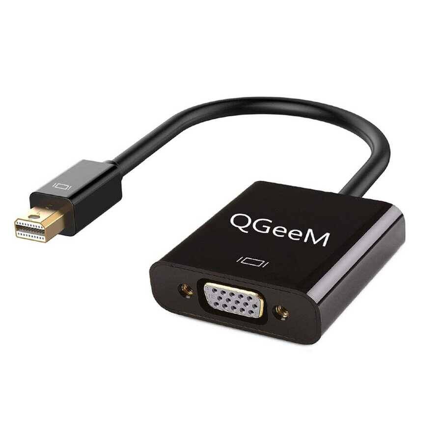 Qgeem QG-HD17 Mini Display Port To VGA Dönüştürücü - 2