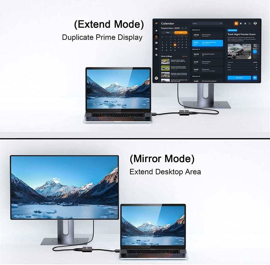 Qgeem QG-HD25 VGA To Display Port Dönüştürücü - 4