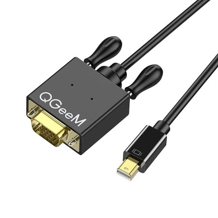 Qgeem QG-HD29 VGA To Mini Display Port Kablo - 2