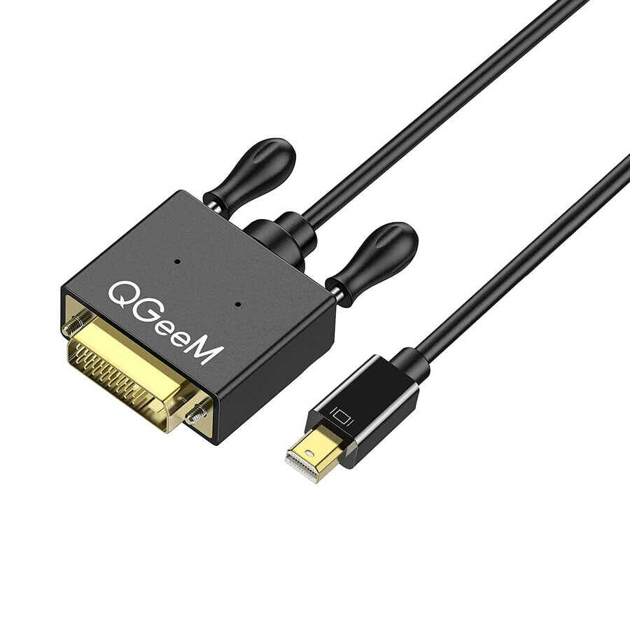 Qgeem QG-HD30 DVI To Mini Display Port Kablo - 2