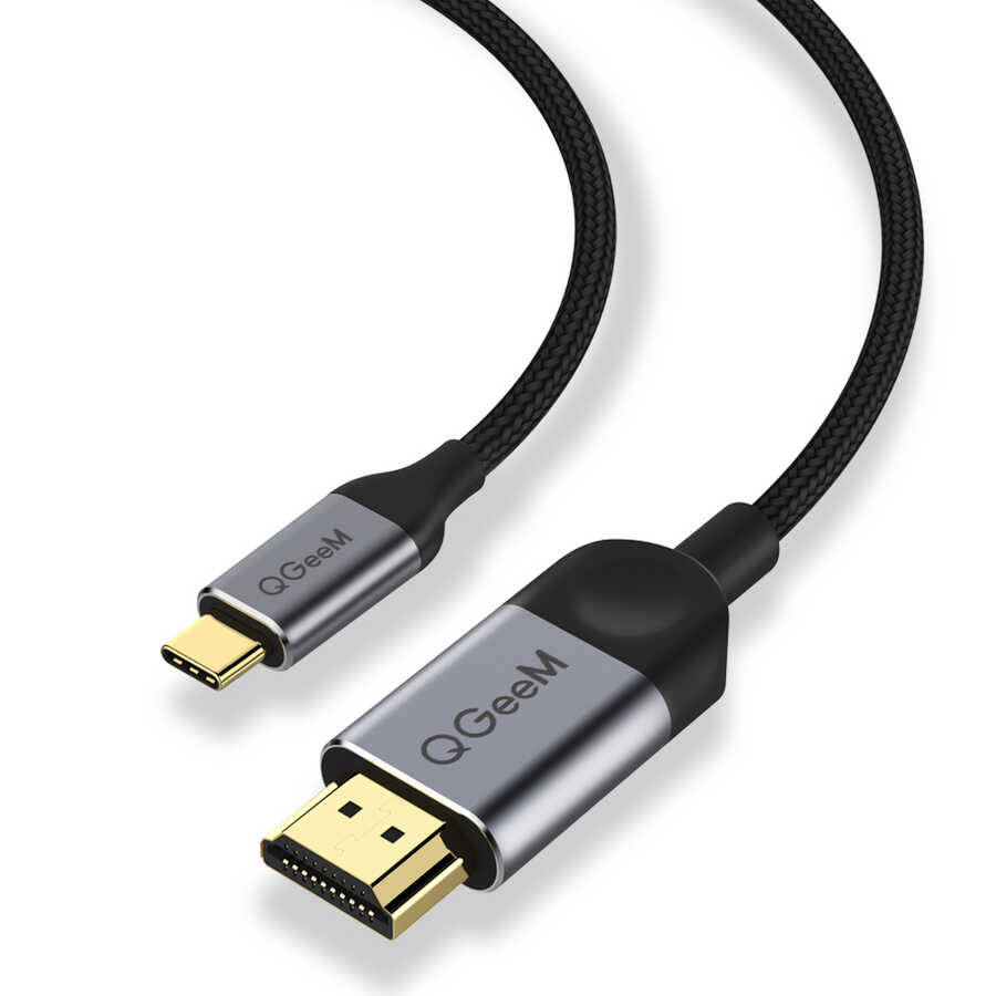 Qgeem QG-UA10 Type-C To HDMI Kablo - 2