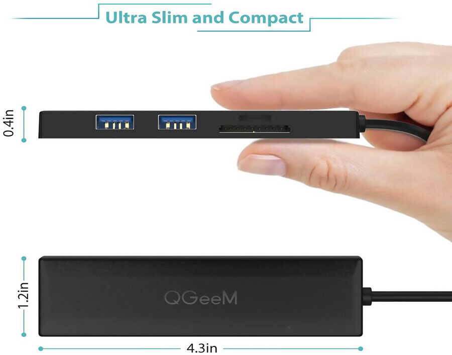 Qgeem QG-UH05 Usb Hub 0.2M - 6