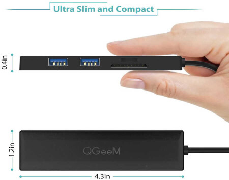 Qgeem QG-UH05 Usb Hub 0.8M - 6