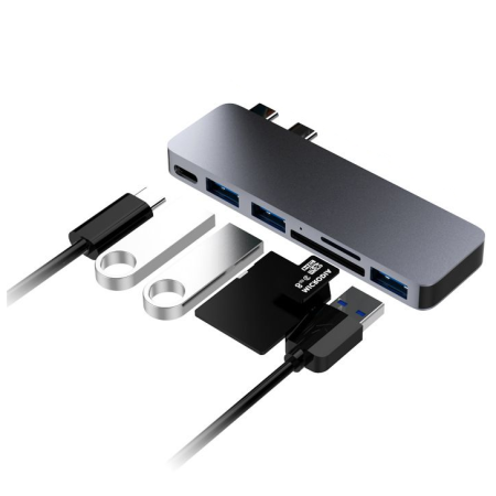 Qgeem QG-UH06 Usb Hub - 2