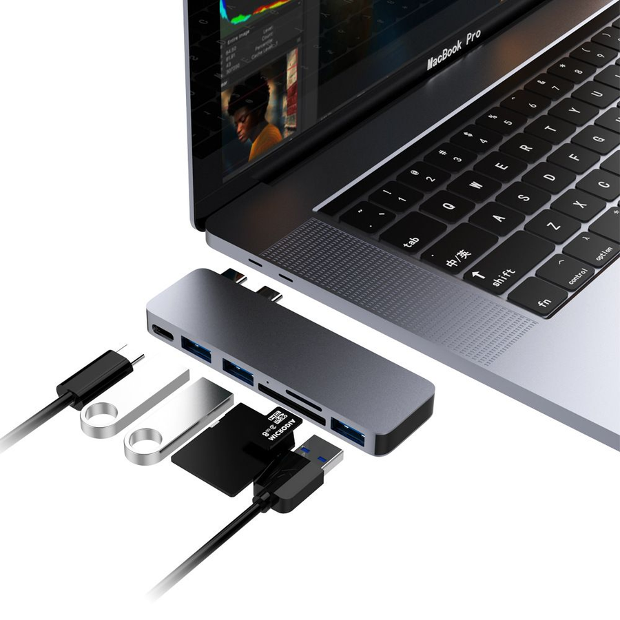 Qgeem QG-UH06 Usb Hub - 4