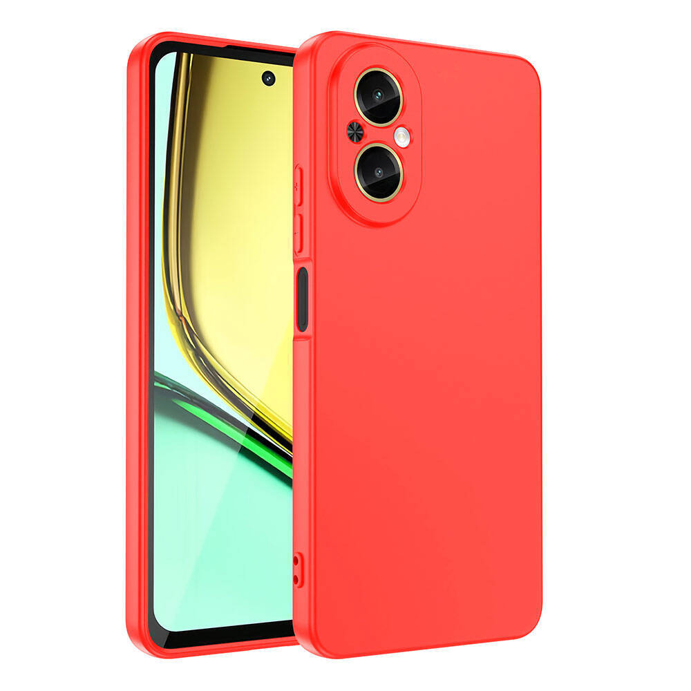 Realme 12 Lite Kılıf Zore Mara Lansman Kapak - 1