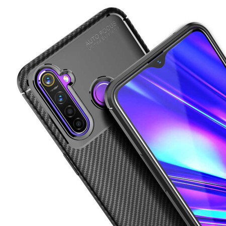 Realme 5İ Kılıf Zore Negro Silikon Kapak - 7