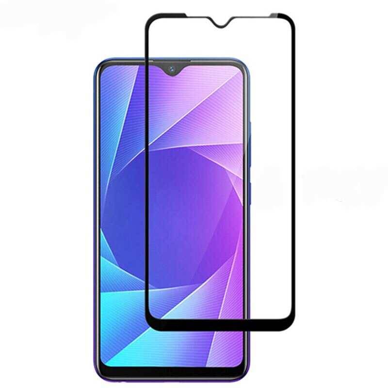 Realme 6İ Zore Kenarları Kırılmaya Dayanıklı Cam Ekran Koruyucu - 2