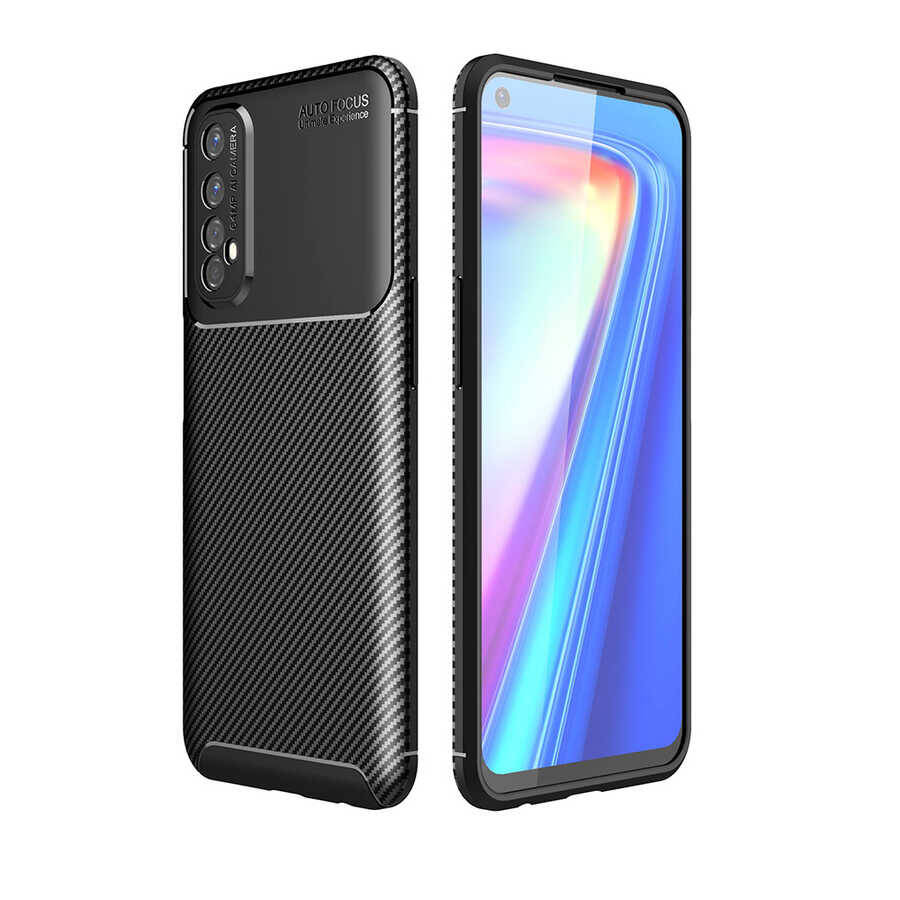 Realme 7 Kılıf Zore Negro Silikon Kapak - 1