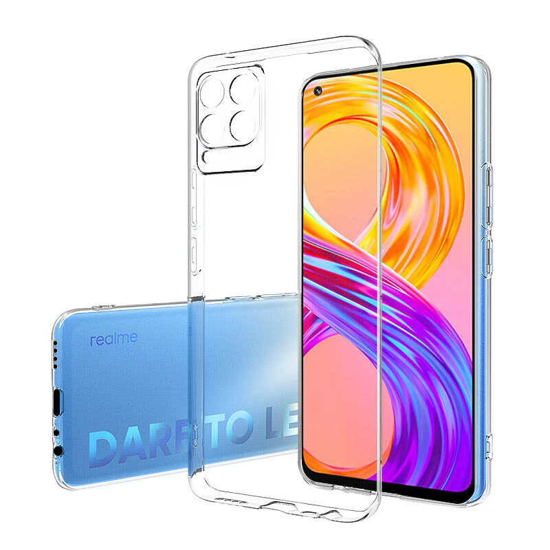 Realme 8 Pro Kılıf Zore Süper Silikon Kapak - 5