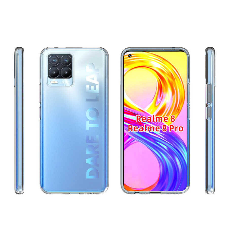 Realme 8 Pro Kılıf Zore Süper Silikon Kapak - 7