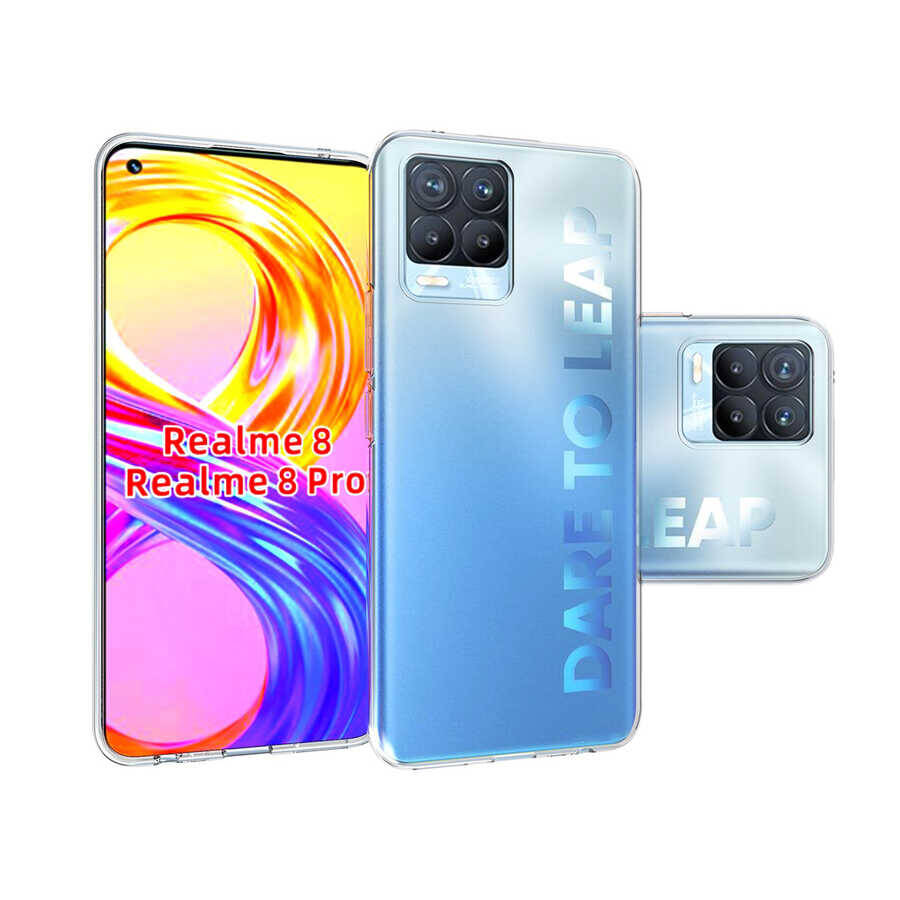 Realme 8 Pro Kılıf Zore Süper Silikon Kapak - 3