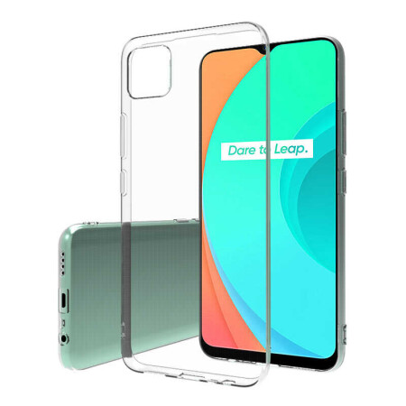 Realme C11 Kılıf Zore Süper Silikon Kapak - 1