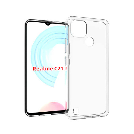 Realme C21 Kılıf Zore Süper Silikon Kapak - 4