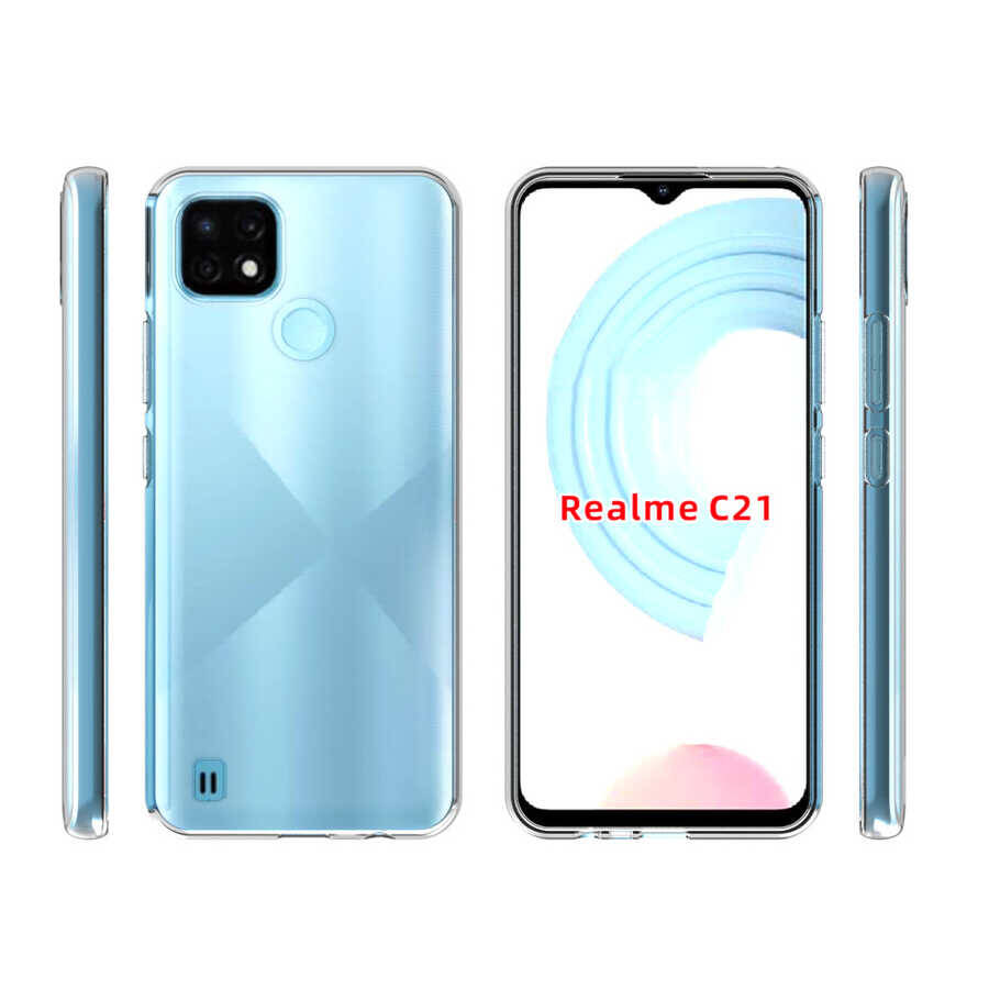 Realme C21 Kılıf Zore Süper Silikon Kapak - 5