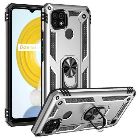 Realme C21 Kılıf Zore Vega Kapak - 1