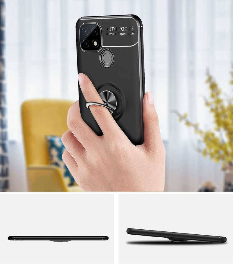 Realme C25 Kılıf Zore Ravel Silikon Kapak - 16