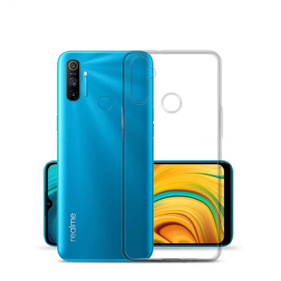 Realme C3 Kılıf Zore Süper Silikon Kapak - 3