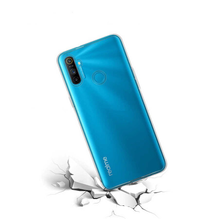 Realme C3 Kılıf Zore Süper Silikon Kapak - 4