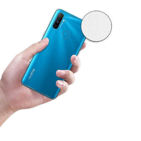 Realme C3 Kılıf Zore Süper Silikon Kapak - 5