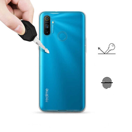 Realme C3 Kılıf Zore Süper Silikon Kapak - 6