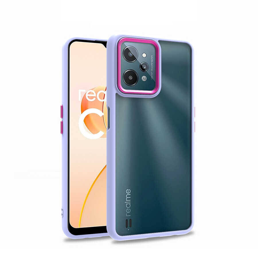 Realme C31 Kılıf Zore Flora Kapak - 13