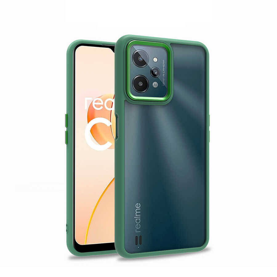 Realme C31 Kılıf Zore Flora Kapak - 12