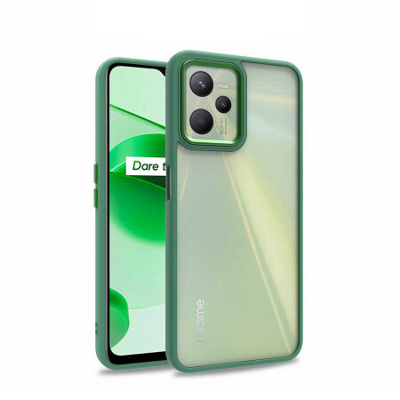 Realme C35 Kılıf Zore Flora Kapak - 6