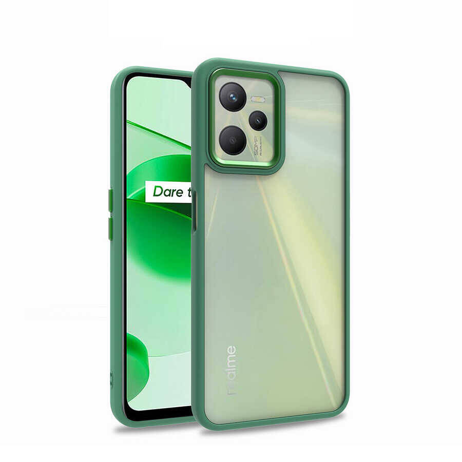 Realme C35 Kılıf Zore Flora Kapak - 6