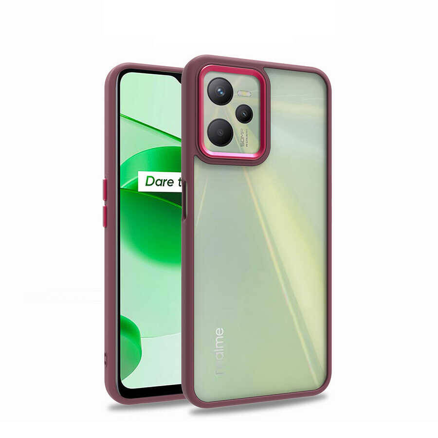 Realme C35 Kılıf Zore Flora Kapak - 4